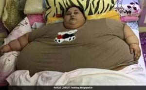 Berbobot 500 Kg, Iman Perempuan Tergemuk di Dunia